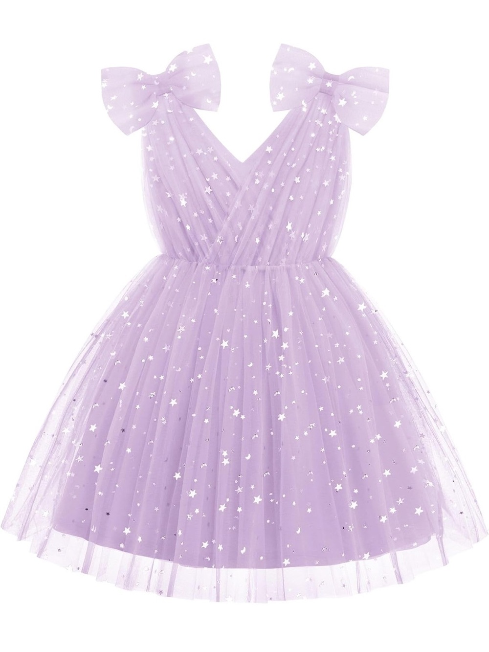Tutu Tulle Dress for Toddler Girls Bowknot Sleeveless Dress.4-5T. 522/bb18-1:v